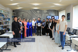 A literary evening about the life and works of the national poet of Uzbekistan Halima Khudayberdiyeva was held at our university