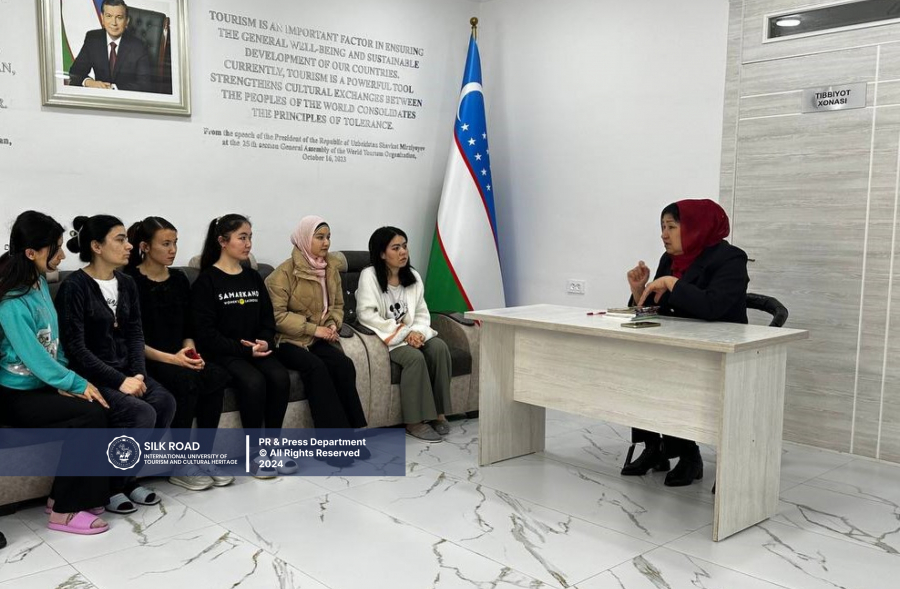 Our female students received useful advice on the negative effects of early marriage and divorce