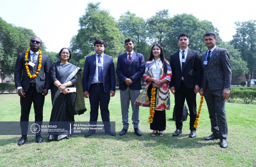 As part of an international course conducted in India, a member of our university staff took up an internship