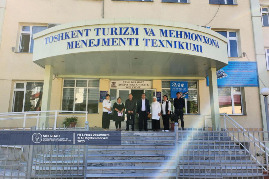 Visit to the Tashkent Technical College of Tourism and Hotel Management at the university