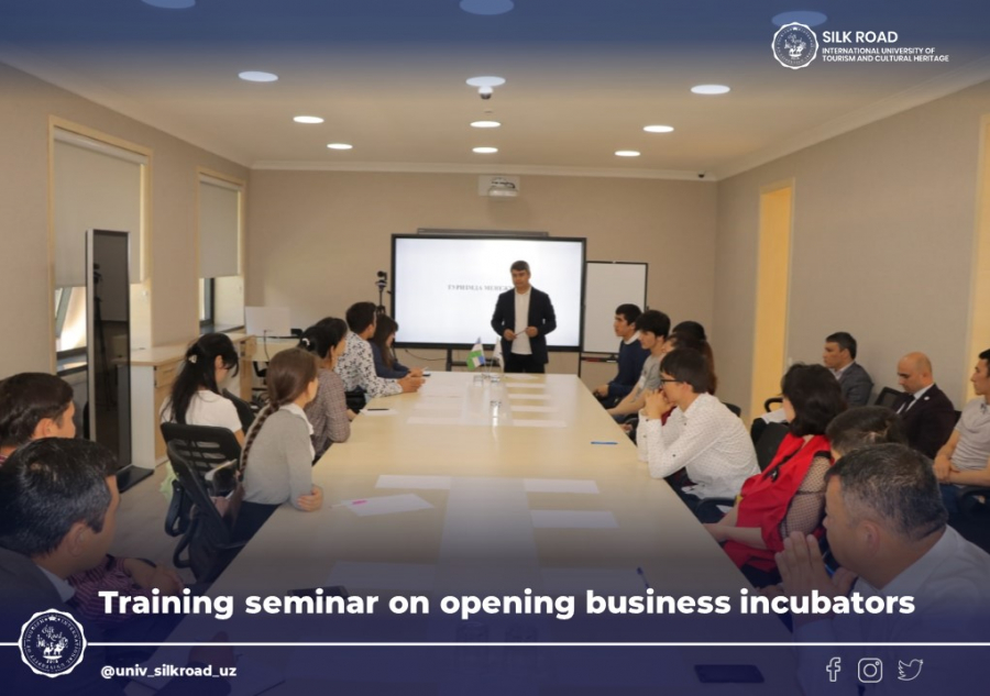 Training seminar on opening business incubators