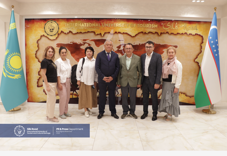 Visit of a Kazakh delegation to “Silk Road” International University of Tourism and Cultural Heritage
