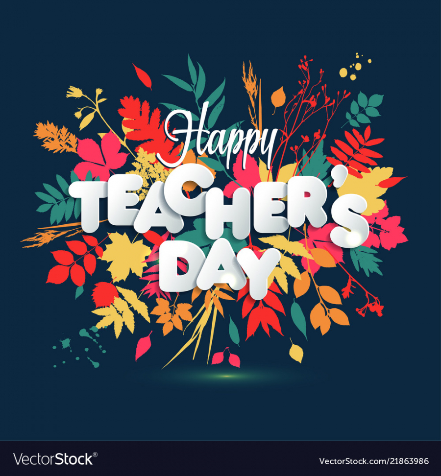 October 1 – “Teachers and Mentors Day”!