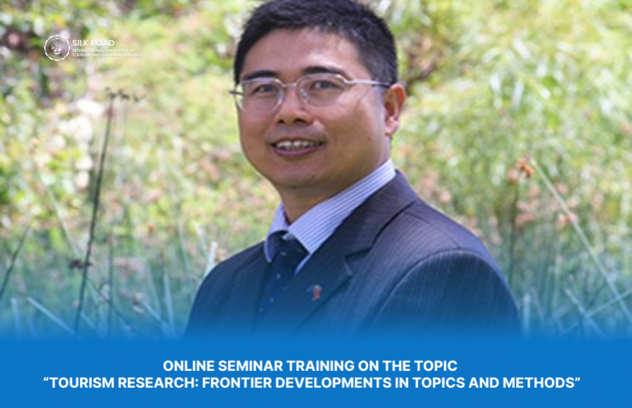 ONLINE SEMINAR TRAINING ON THE TOPIC  “TOURISM RESEARCH:   Frontier developments in topics and methods”