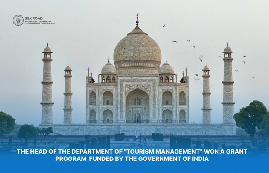The head of the Department of &quot;Tourism Management&quot; won a grant program funded by the Government of India