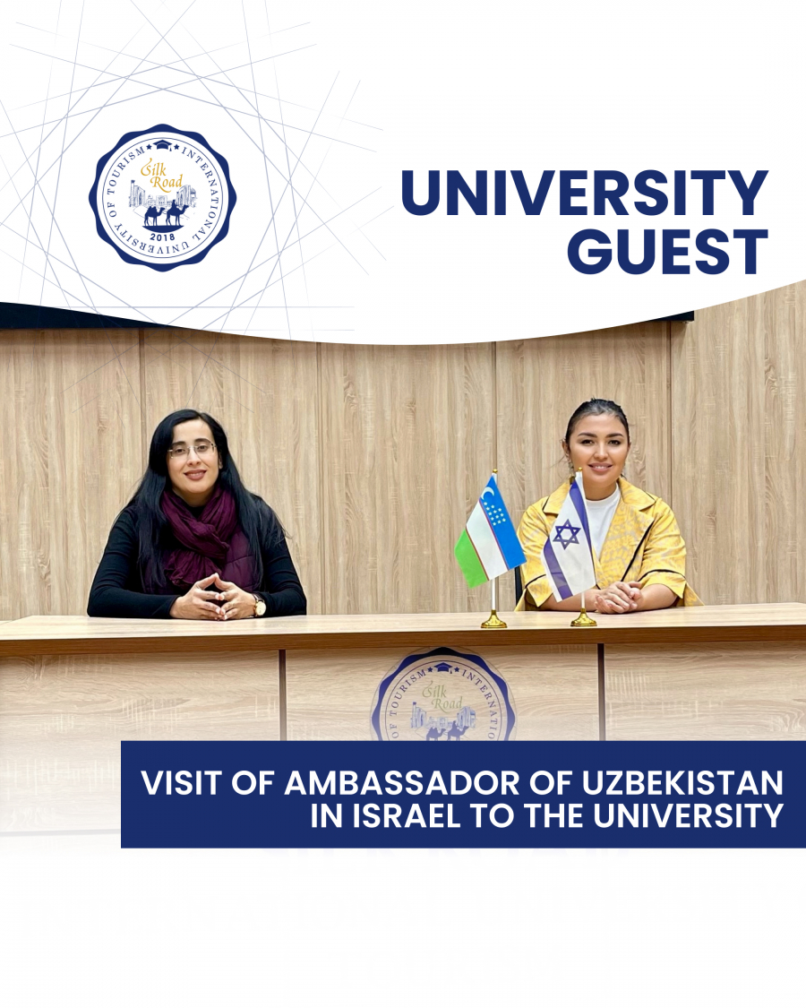 Визит Чрезвычайного и Полномочного Посла Узбекистана в Израиле Ферузы Махмудовой в университет