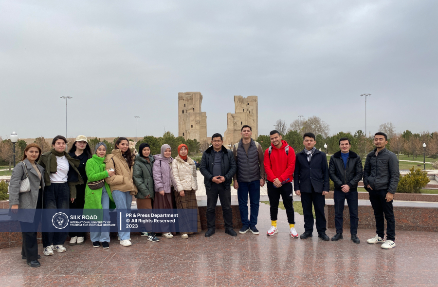 A trip to the birthplace of Amir Temur was organised for our students