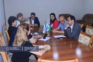 A delegation of Karaganda University visited the Archaeological Institute named after Y.Gulyamov