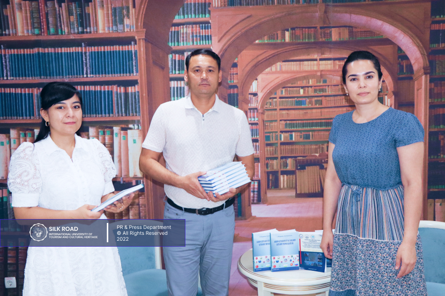 Books were donated to the library by the department of scientific research