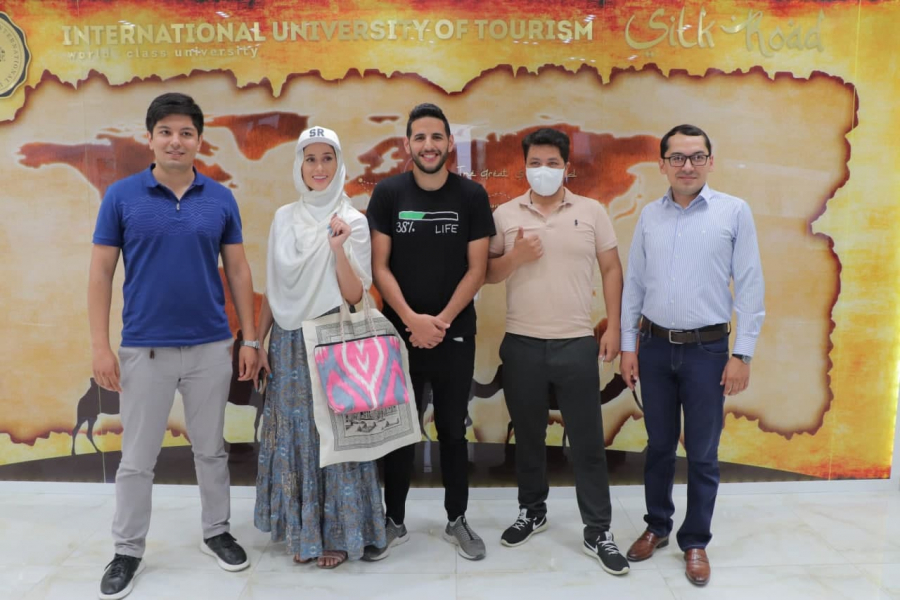 Well-known travel blogger Nusеir Yassin visited Тhe “Silk Road” International University of Tourism