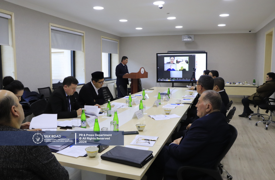 About the discussion of dissertations whithin the scientific Seminar meeting  under the Scientific Council of the Silk Road International University of Tourism and Cultural Heritage numbered  Dsc.33/01.02.2022.I.145.01
