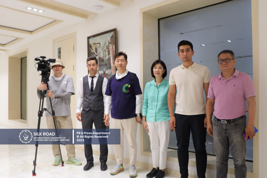 Representatives of the media of Singapore prepared a video about the activities of the university