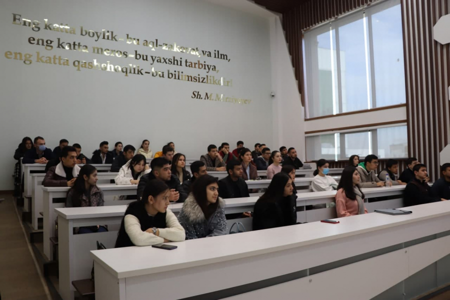 An expert of the UNWTO Academy held a guest lecture for studentsof the University