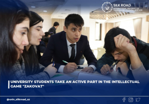 Студенты университета принимают активное участие в интелектуальной игре «Заковат»