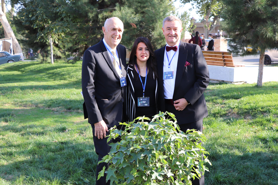 The University held a tree planting campaign as part of «Orientation Days 2020»