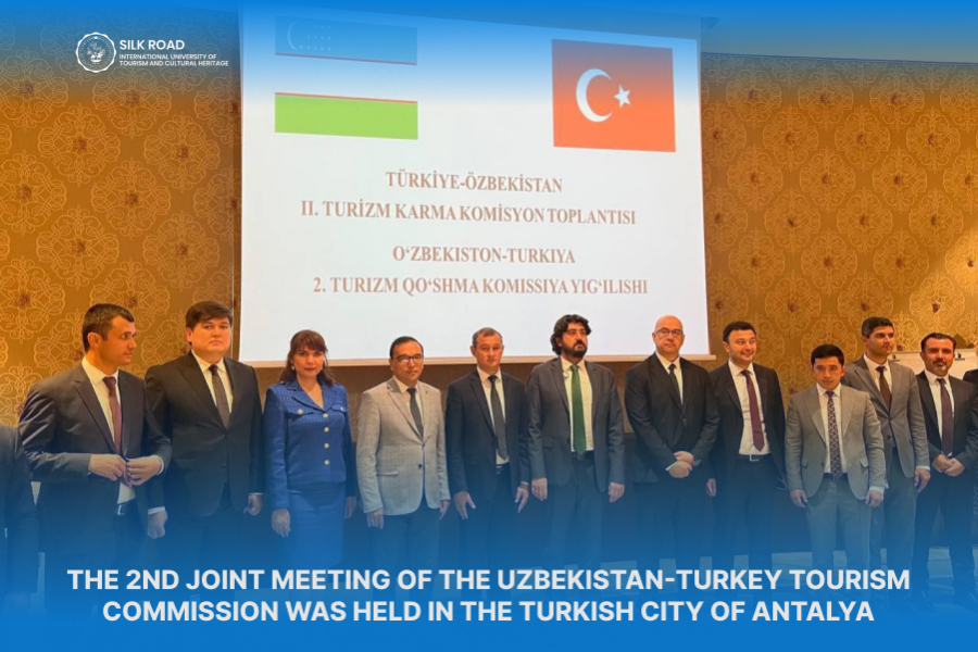 The 2nd joint meeting of the Uzbekistan-Turkey Tourism Commission was held in the Turkish city of Antalya