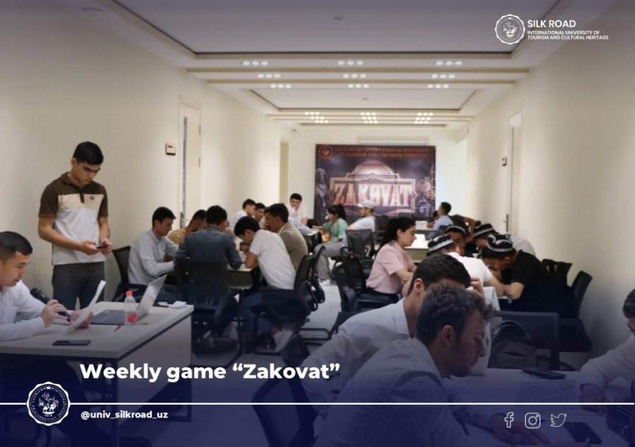 Weekly game “Zakovat”