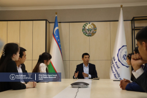 Выборы молодежного совета Cоюза молодежи Узбекистана и координаторов факультетов