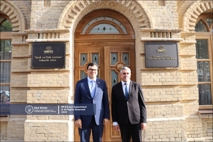 The opening of the International Academy of Tourism and thematic office “Silk Road” held