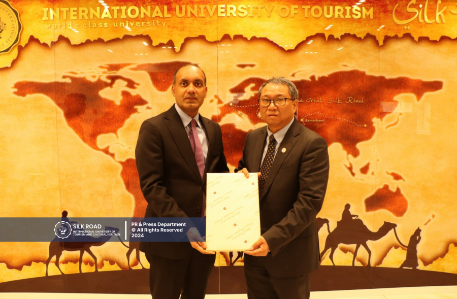 Посол Республики Бангладеш в Узбекистане посетил международный университет туризма и культурного наследия &quot;Шелковый путь&quot;