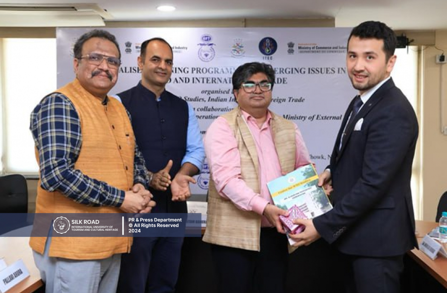 Lecturer of our university strengthened his knowledge in a course on &quot;Emerging issues in World Trade Organization and International Trade&quot; in India