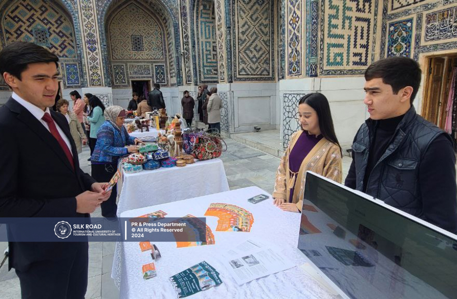 &quot;Domestic Tourism&quot; and &quot;Career 2024&quot; fairs held in Registan have become rich in useful aspects for our university