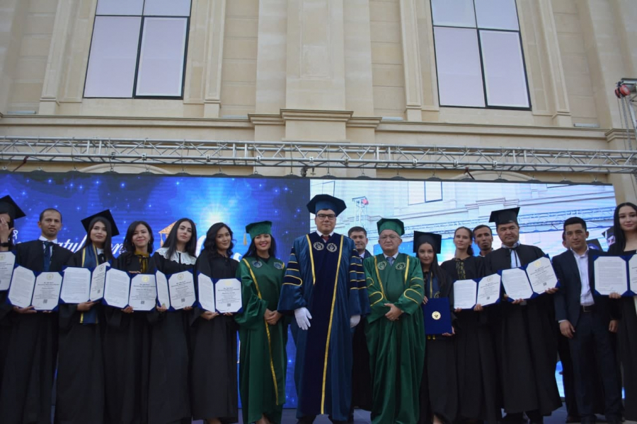 The first Masters of the “Silk Road” University of Tourism received their diplomas