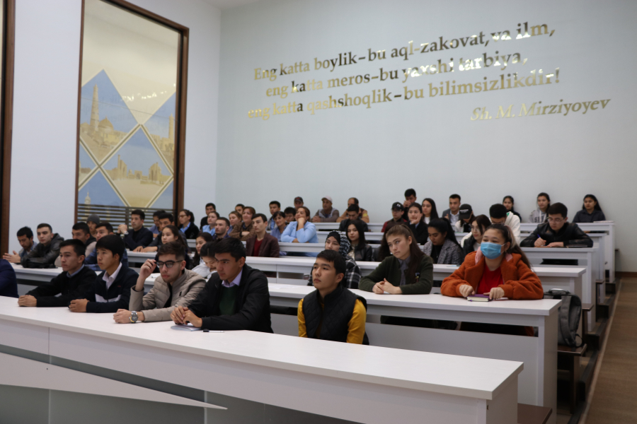 THE DEPARTMENT OF EMERGENCY SITUATIONS OF THE SAMARKAND REGION HELD A PREVENTIVE EVENT AT THE SILK ROAD INTERNATIONAL UNIVERSITY OF TOURISM