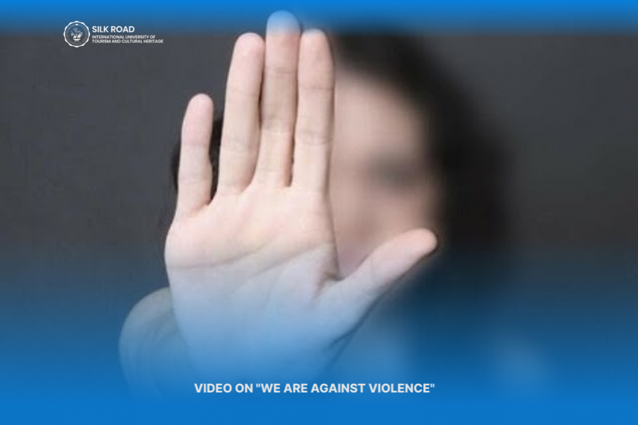 Video on &quot;We are against violence&quot;.