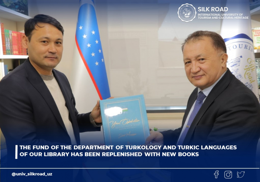 Kutubxonamizning Turkologiya va turkiy tillarga oid bo&#039;limi fondi yangi kitoblar bilan to&#039;ldirildi