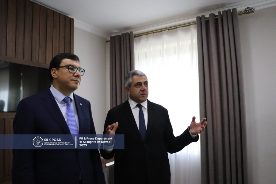 Secretary-General of the World Tourism Organization Zurab Pololikashvili visited our university