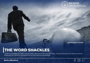 The word shackles