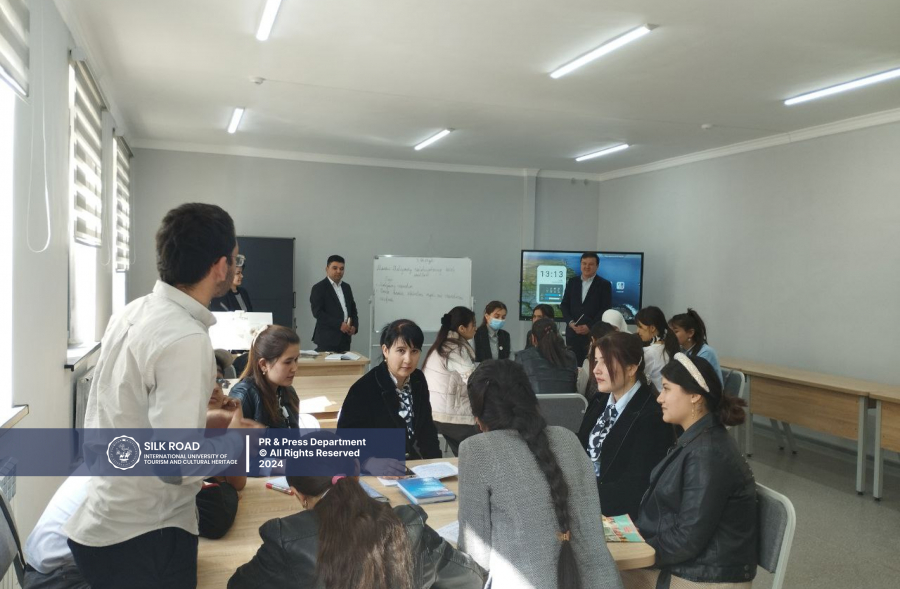 Representatives of our university familiarised with the activities of the Khiva Technical School of Tourism and Cultural Heritage