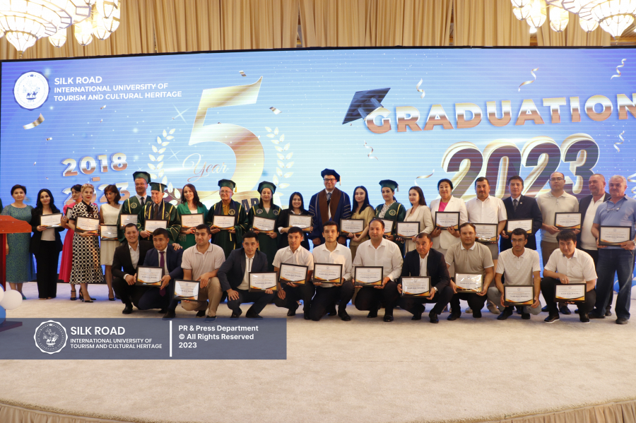 The 5-year anniversary of “Silk Road” International University of Tourism and Cultural Heritage and the graduation ceremony were celebrated